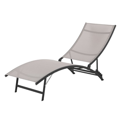 TUMBONA ACERO TAUPE - 4 POS