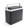 NEVERA EFECTO RATTAN ANTRACITA - 24 L