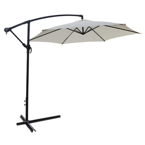 PARASOL LATERAL ALUMINIO BEIGE - 3 M
