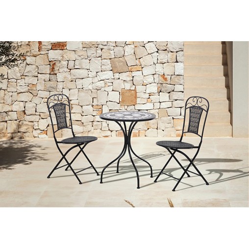 CONJUNTO PLEGABLE FORJA ATLAS - 3 PZAS