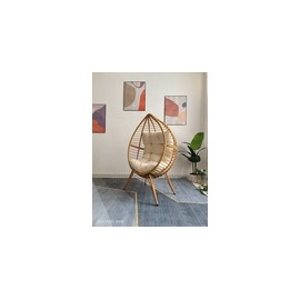 SILLON RAT SINT NATURAL C/COJIN BEIGE