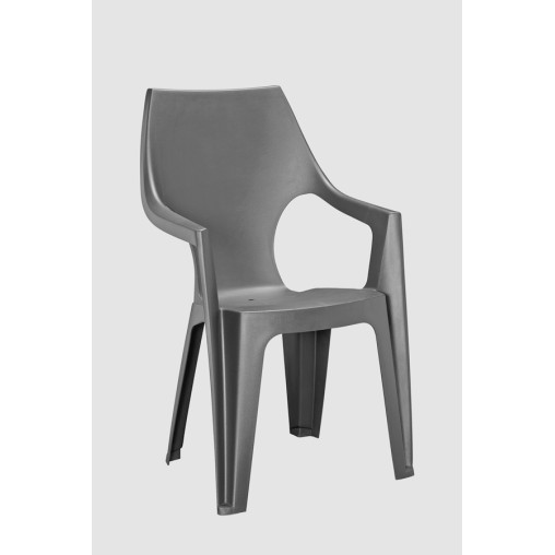 SILLON RESINA R.ALTO DANTE GRAFITO