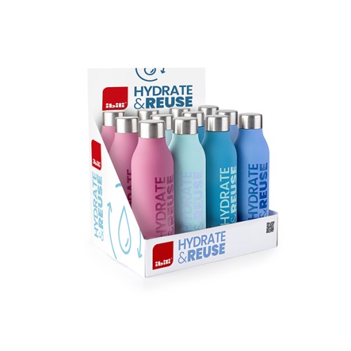 BOTELLA TERMO INOX HYDRATE DOBLE PARED - 500 ML