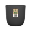 CUBREMACETA INT. FLOW FLOWERPOT ANTRACITA - 18 CM