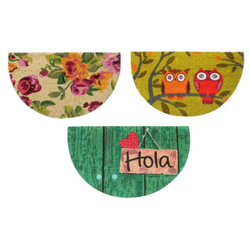 FELPUDO COCO M/LUNA BCO CHIC - 40X70 CM