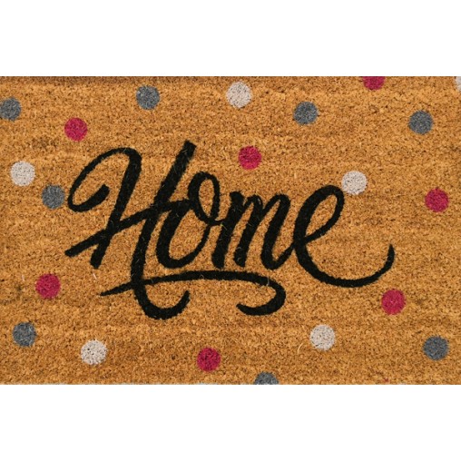 FELPUDO COCO NATURAL SPOT - 40 X 60 CM