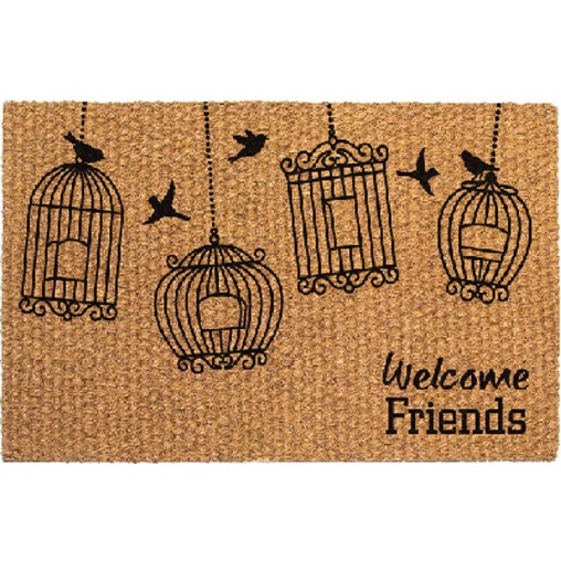 FELPUDO COCO TRENZADO PANAMA - 40 X 70 CM