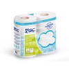PAPEL HIGIENICO 2C PQ.4 - 14M - 140 SERV