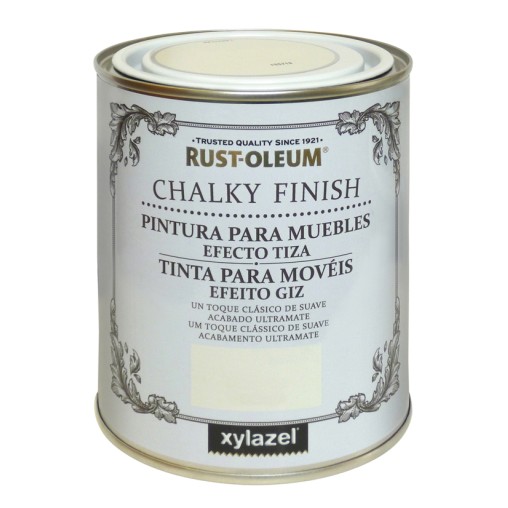 PINTURA MUEBLES TIZA MARRON YU - 750 ML