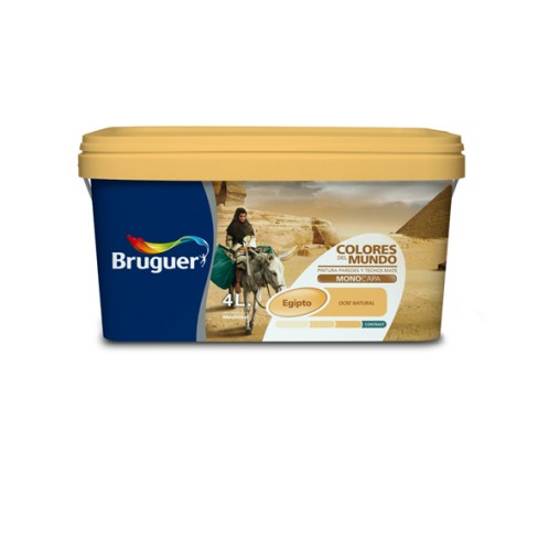 PINT PLAST EGIPTO OCRE SUAVE - 4 L