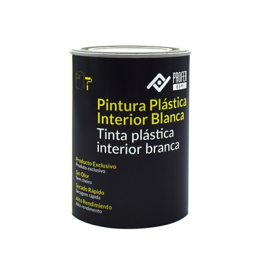 (6 u.)  PINTURA PLASTICA INTERIOR MATE - 1 KG