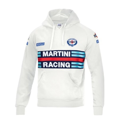 SUDADERA CAPUCHA BLANCA MARTINI MUJER - L