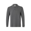 POLO M/LARGA ALGODON GRIS - M
