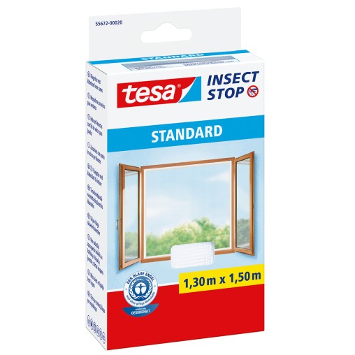 MOSQUITERA VENTANAS BLANCA - 1,3X1,5 M