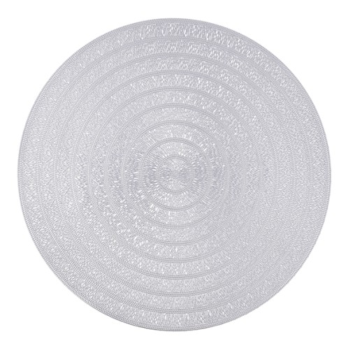 MANTEL INDIVIDUAL PLATA BUCLE HABITAT - 38 CM