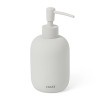DOSIFICADOR JABON CERAM. SOFT BCO. PERGAMON