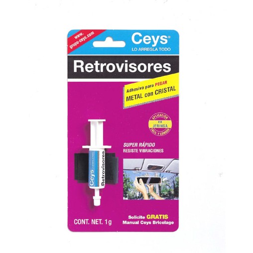 ADHESIVO RETROVISORES - 1 G