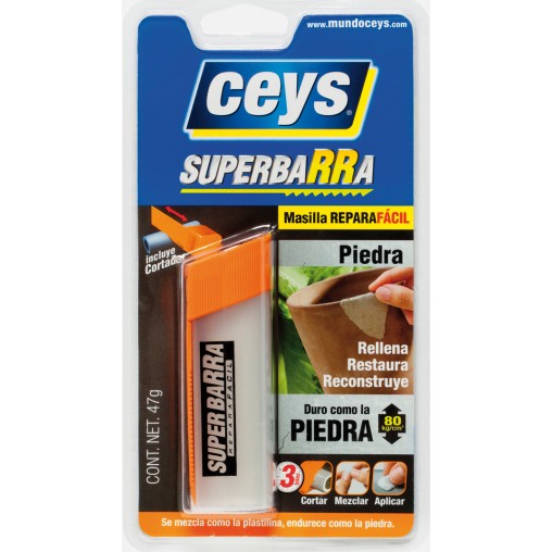 REPARADOR EPOXI BARRA PIEDRA - 47 G
