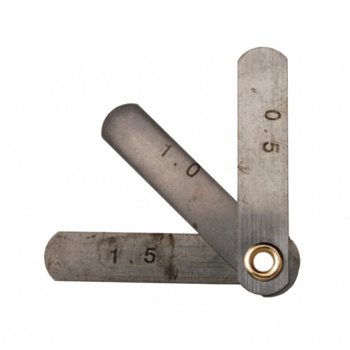 762013-6 Juego de galgas 0,5 / 1,0 / 1,5 mm