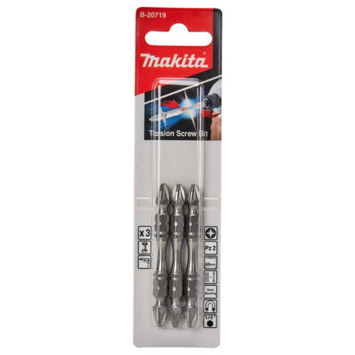 B-20719 torsionn Punta XT Impact Silver PZ2 x 65 mm