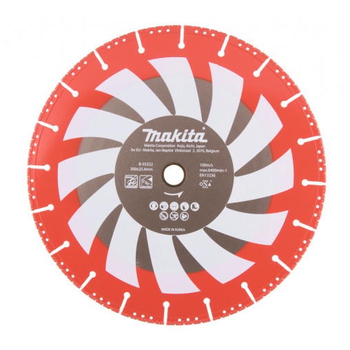 B-55332 Disco de diamante especial rescate 300 x 25,4 mm