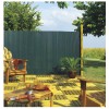 CAÑIZO PVC SIMPLE VERDE - 1,5X3 M