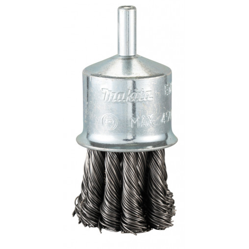 D-73863 Cepillo de acabado latonado para taladro, 28 mm, 0,5 mm