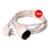 PROLONGADOR CABLE BLANCO 3G1.5 16A - 3 M