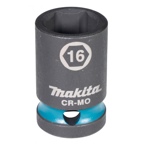 E-16128 Llave de vaso Impact Black, 1/2", 16 mm