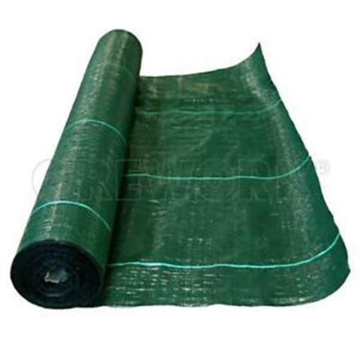 TEJIDO ANTIHIERBAS VERDE 105G - 2X50 M