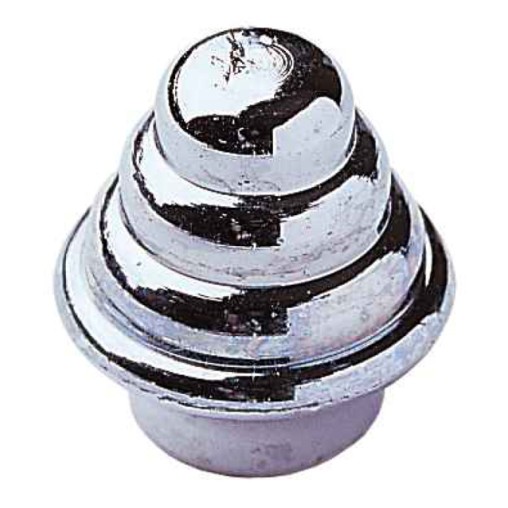 TERMINAL PIÑA BARRA CROMADO - 16 MM