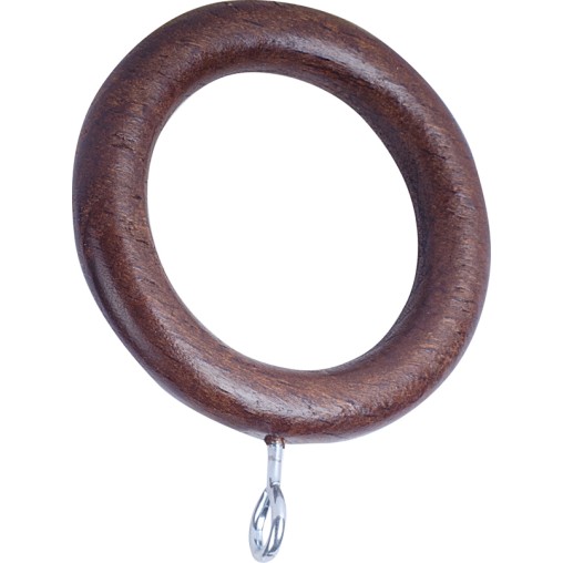 ANILLA MADERA C/H BL10 NOGAL - 20 MM