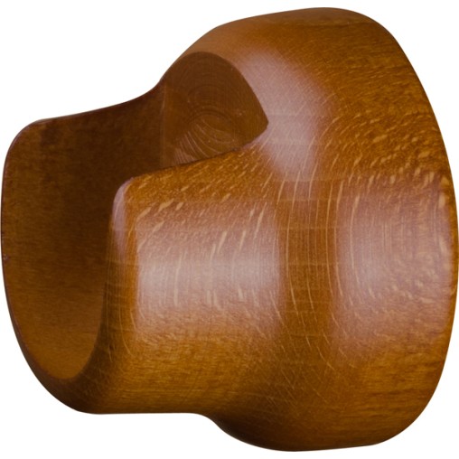 SOPORTE MADERA LATE. BL2 TECA - 28 MM