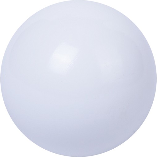 TERMINAL MADERA BOLA BL2 BLCO. - 20 MM