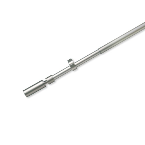 BARRA FORJA LISA KIT EXT.NIQUE - 110-200 CM