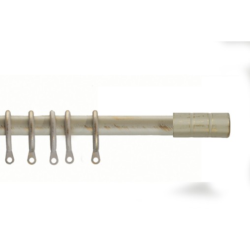 BARRA METAL EXT KIT KANSAS ORO/CREM - 125-245 CM