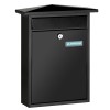 BUZON EXTERIOR ACERO NEGRO - 37X31X10CM