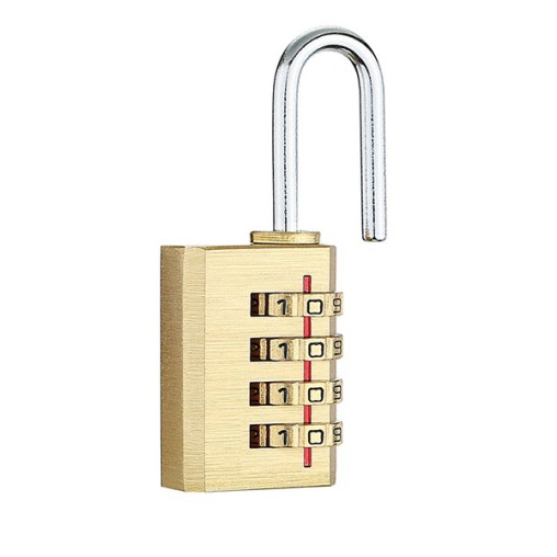 CANDADO COMB 4 NUM LATON - 28 MM