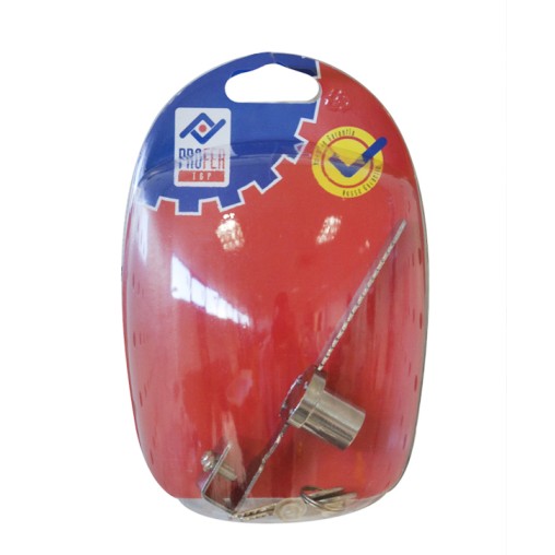 CERRADURA CORREDERA VITRINA 1P - 120 MM