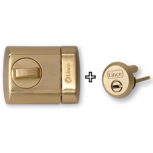 CERRADURA SOBREP POMO SEG LT - 75 MM