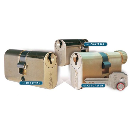 BOMBILLO OVALADO LATON LC - 54 MM