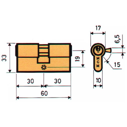 BOMBILLO LATON - 30X30 MM